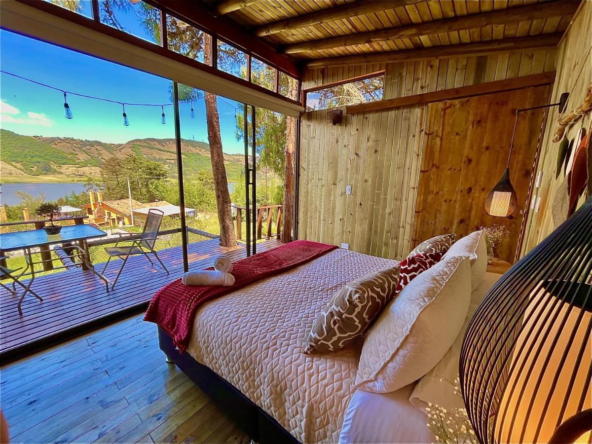 Alma De Campo Glamping - Laguna De ซูเอสกา ภายนอก รูปภาพ